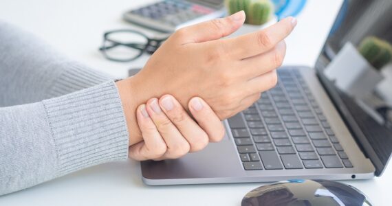 Do you experience wrist pain after a long day at the office?